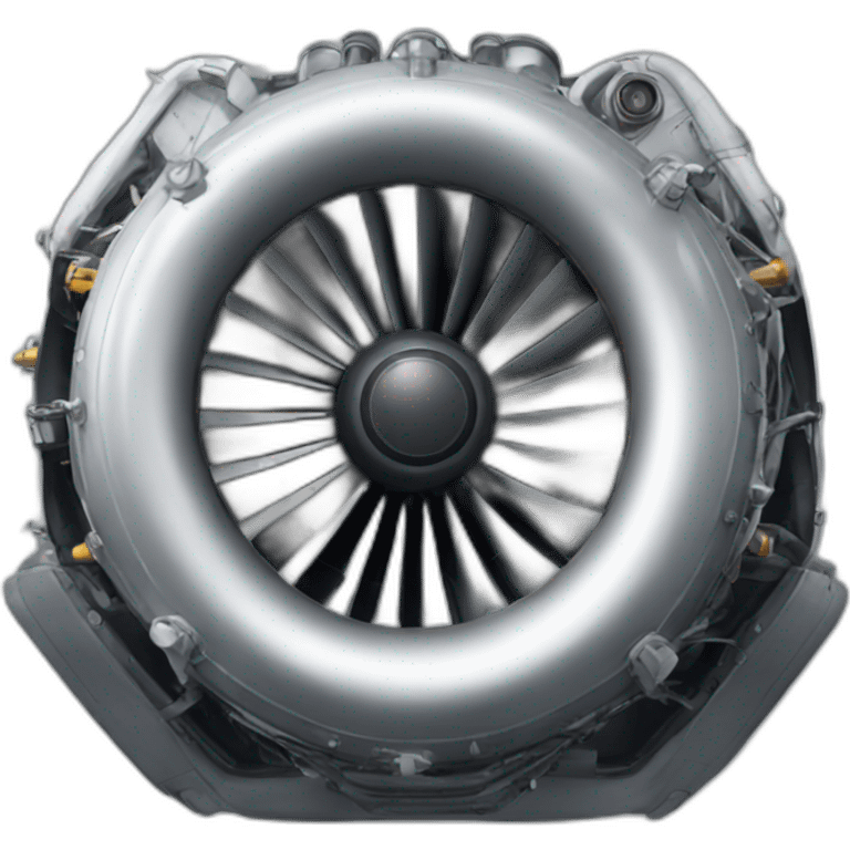 Aircraft engine emoji