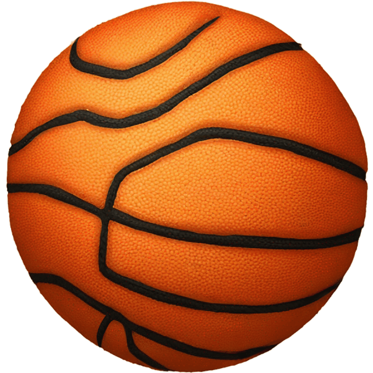 Basketball made of corn emoji