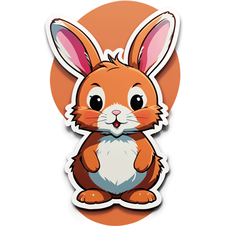 bunny round emoji