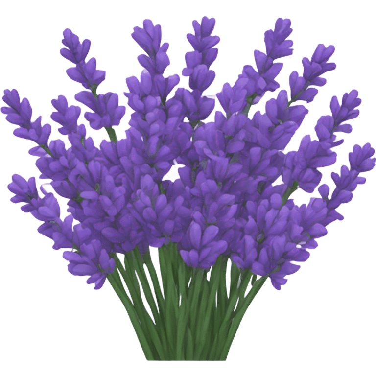 Lavender bouquet  emoji