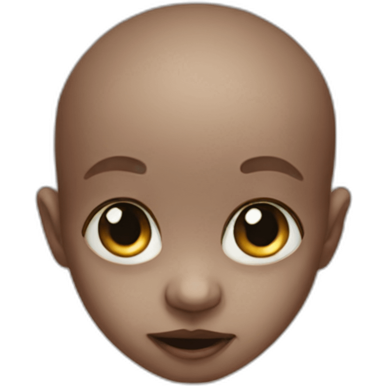 evil baby emoji