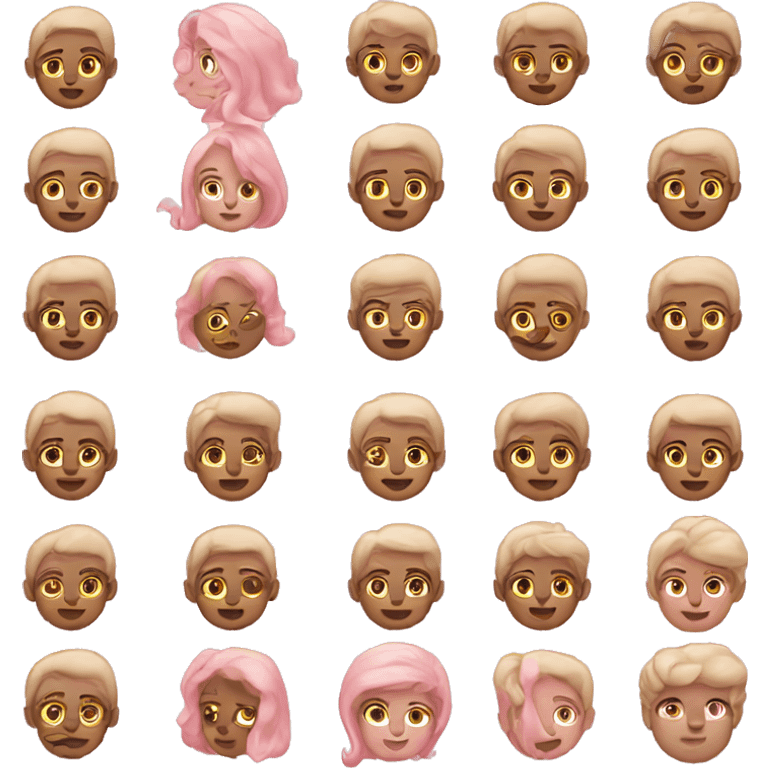 pastel pink classic emojis emoji