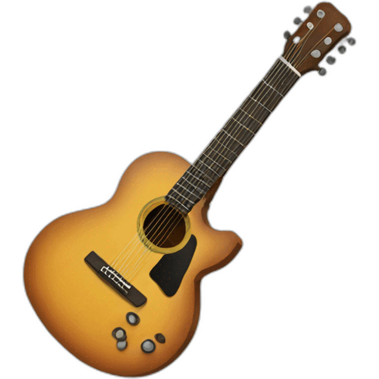 Guitare emoji