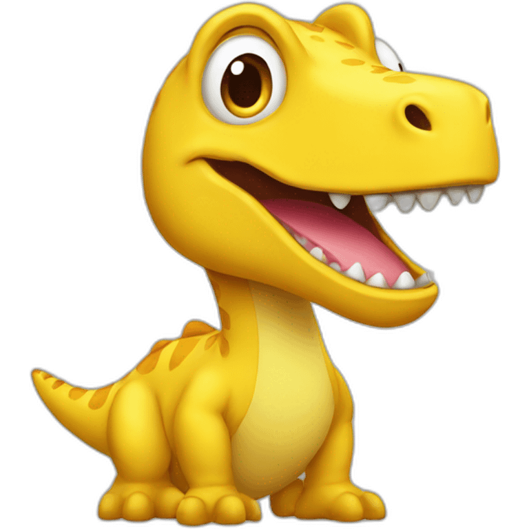 yellow dinosaur emoji