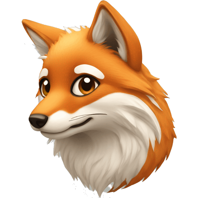 cute fox face emoji