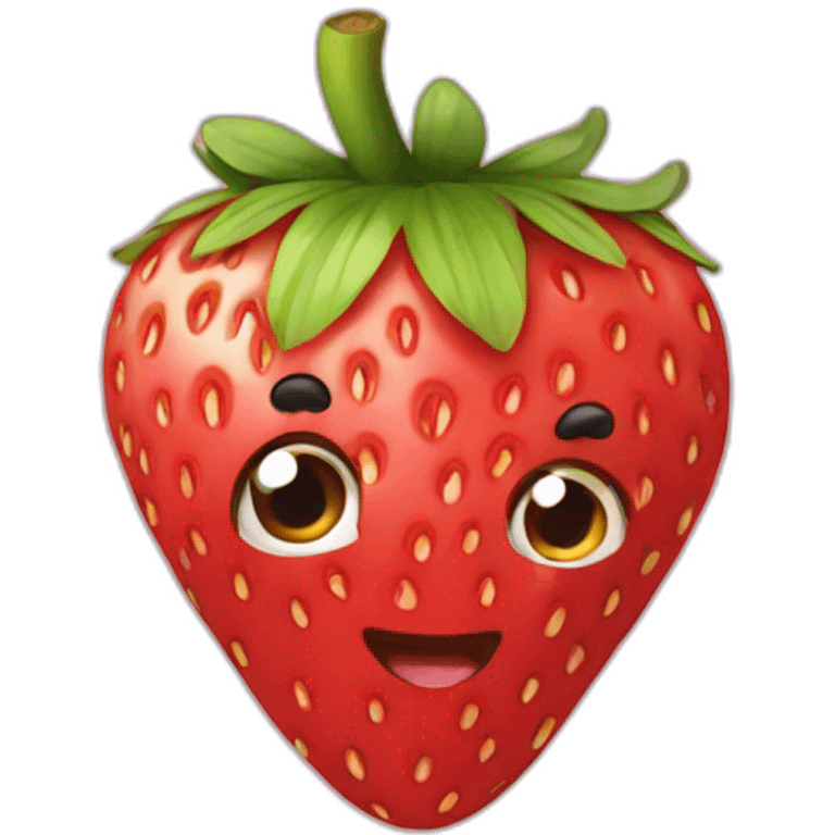 Strawberry emoji