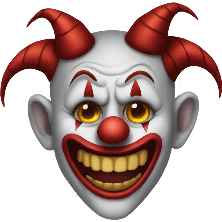 Devil clown emoji