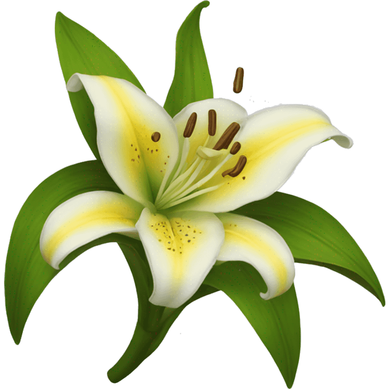 flowers lily emoji