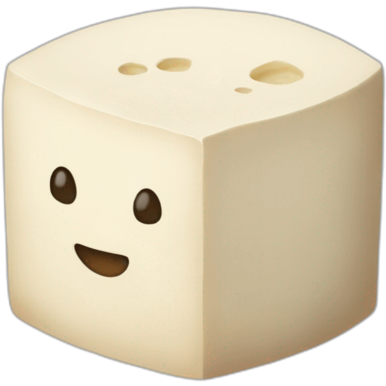 round tofu emoji