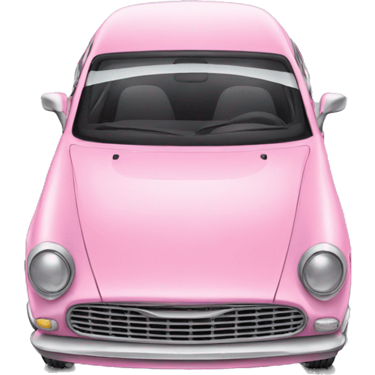 pink car  emoji