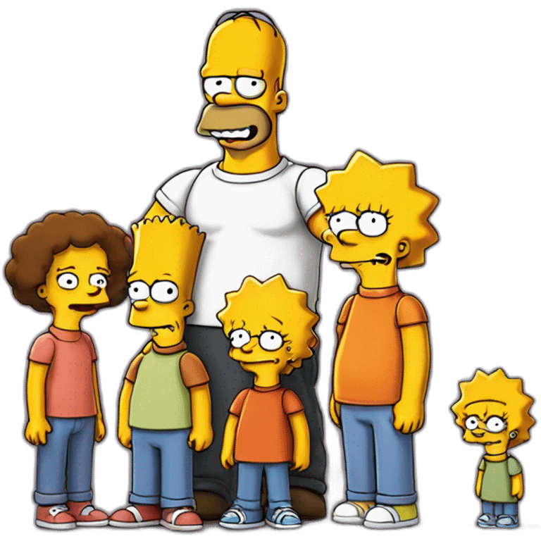 Simpson familly emoji