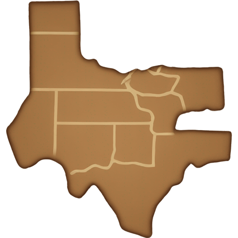 brown map emoji