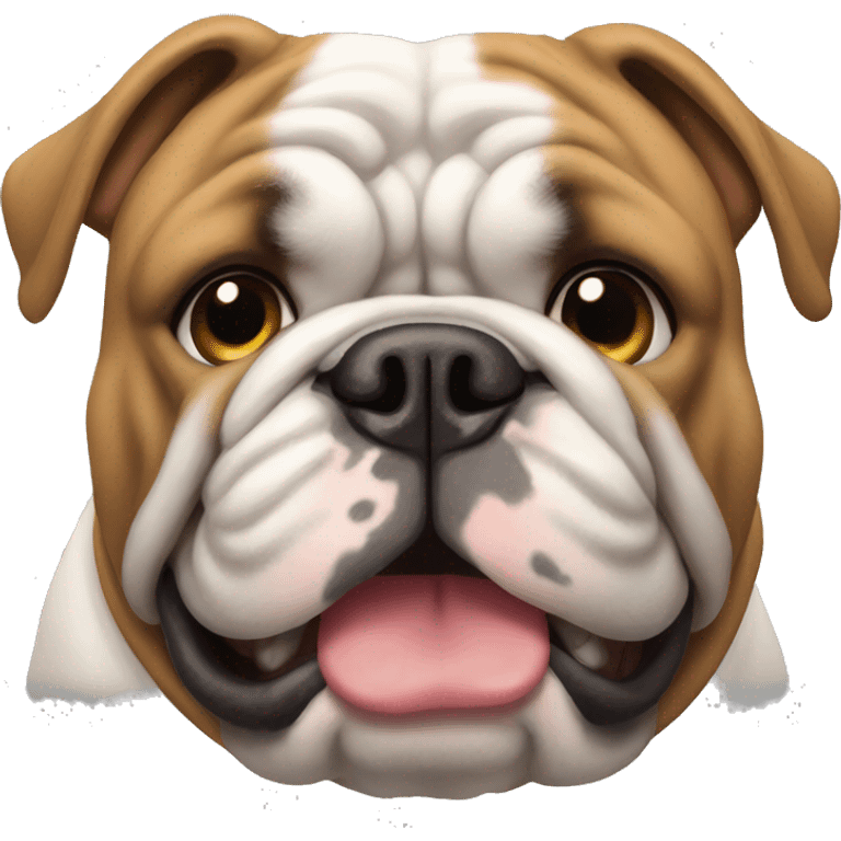 English bulldog  emoji