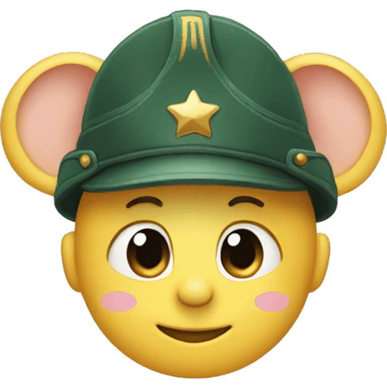 saluting face and mouse hybrid emoji