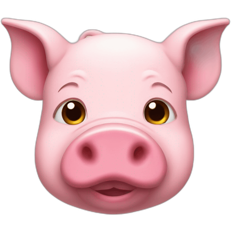 Super Pig emoji