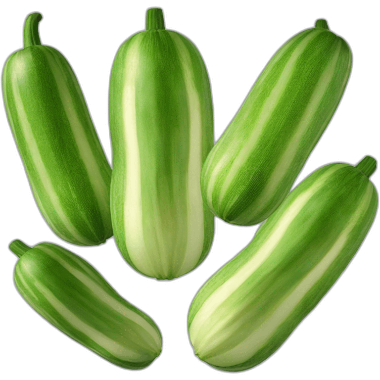 Pfirsich küsst Zucchini intensiv  emoji