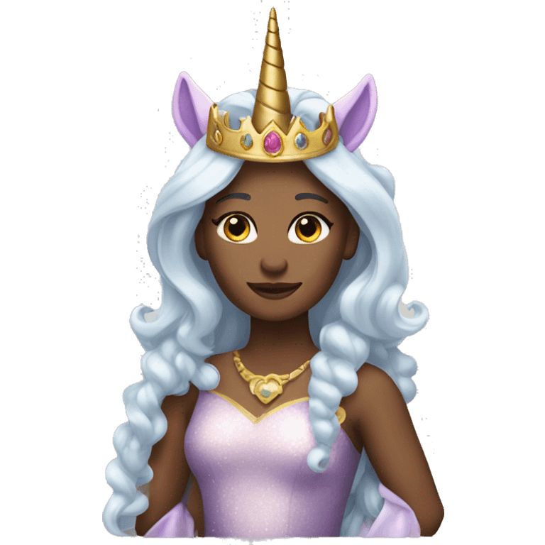 unicorn queen  emoji