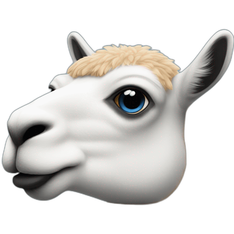 lama bleu du pérou emoji