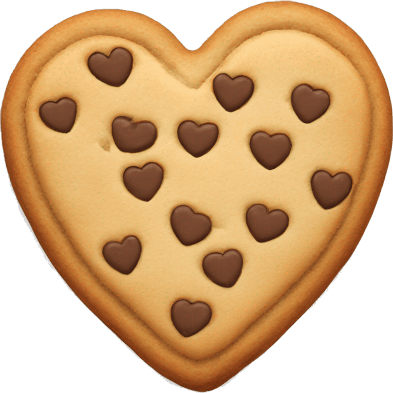 heart cookie emoji