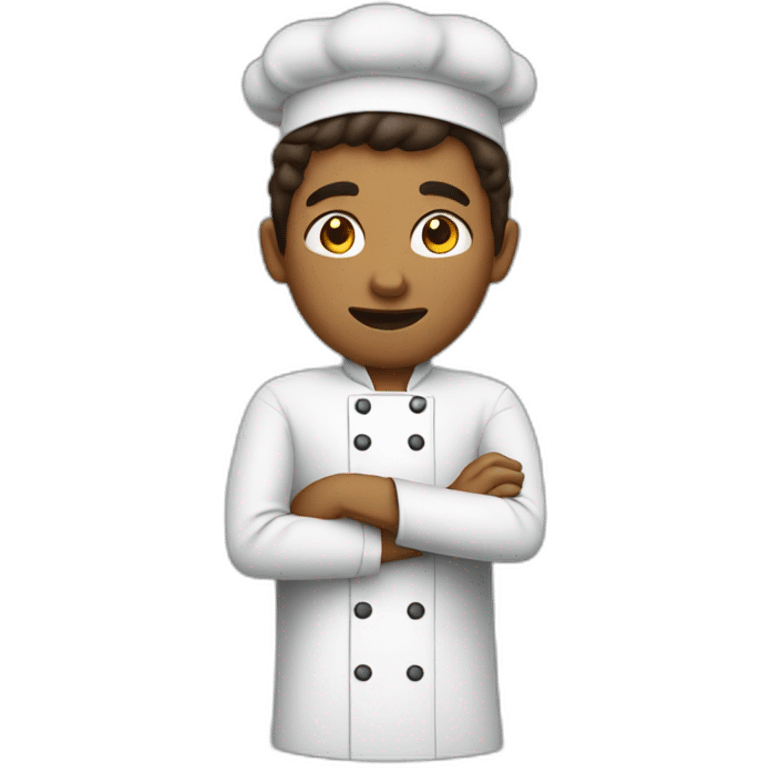 someone who says hold up let him cook emoji