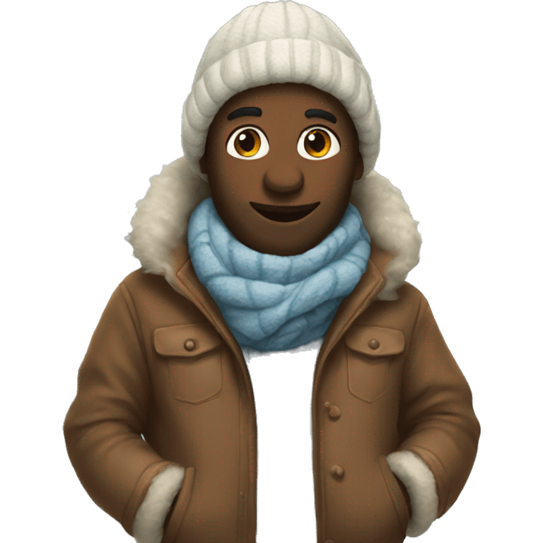 Cozy winter emoji