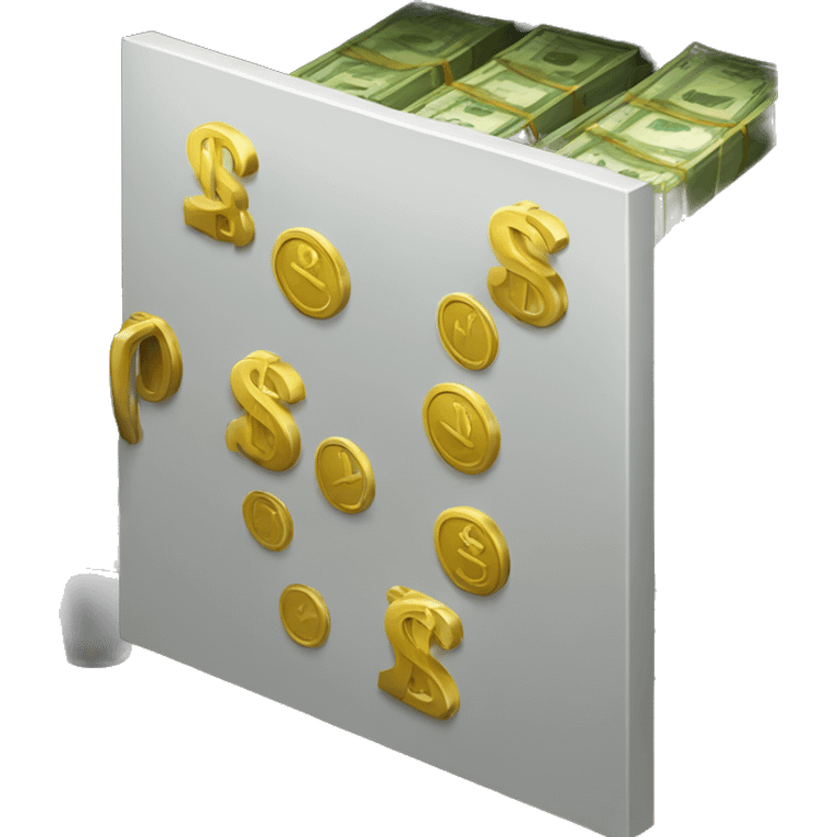 money in cabinet emoji