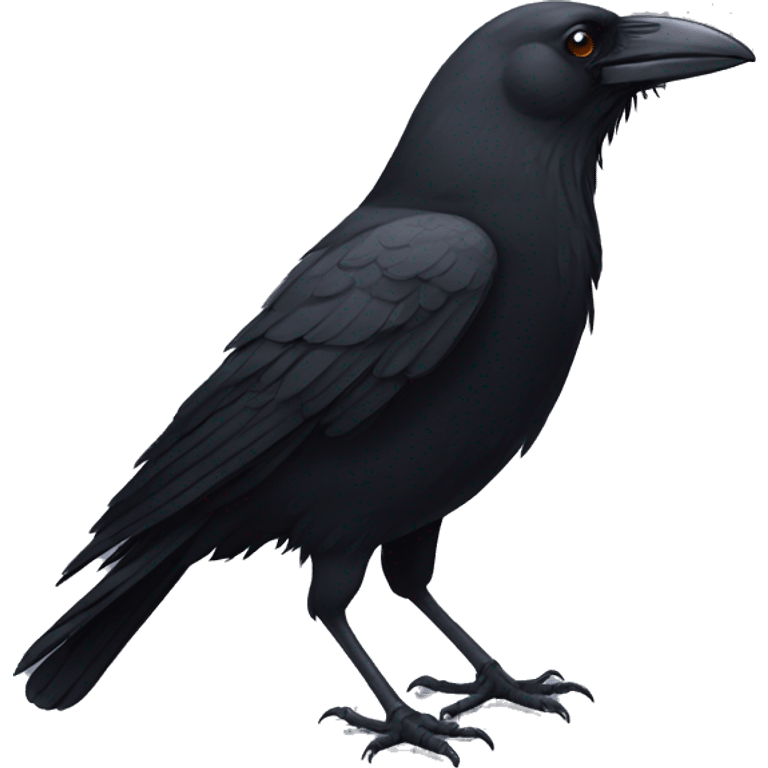 Crow emoji