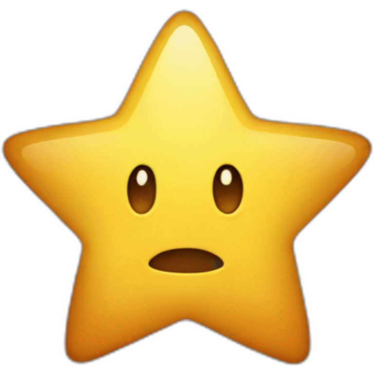 Star without face sticker emoji