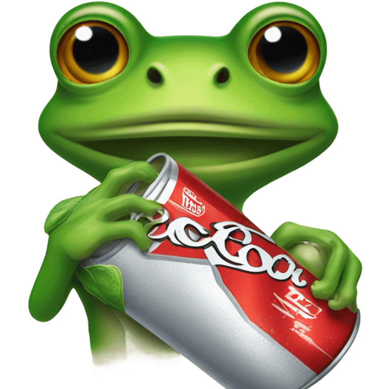 Frog w coors light beer emoji