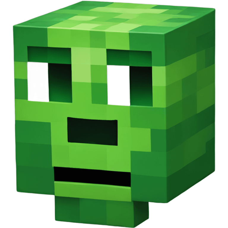 Minecraft creeper emoji