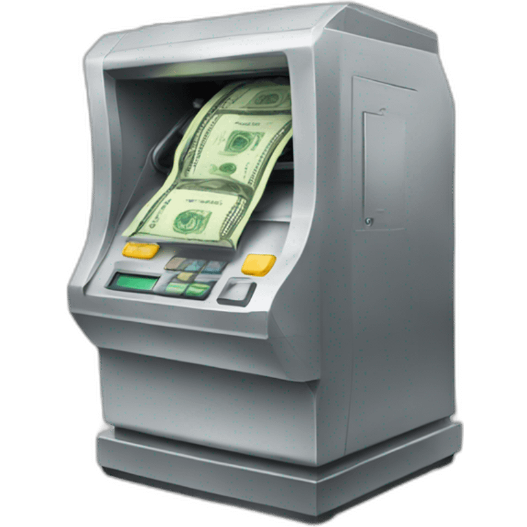 Money machine emoji