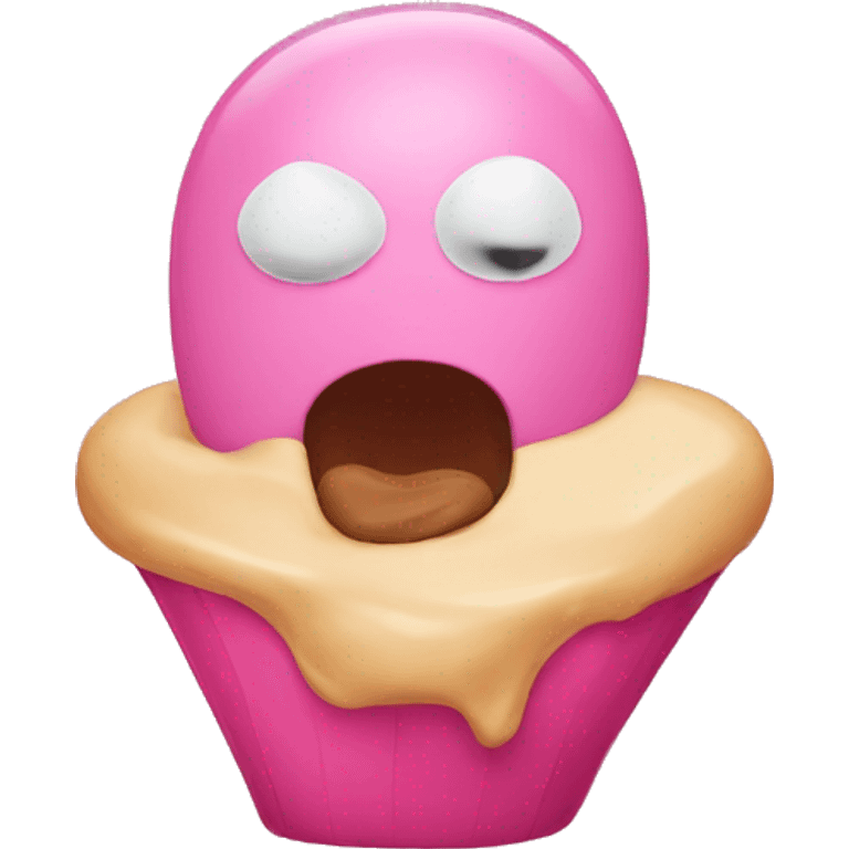 Pink food emoji