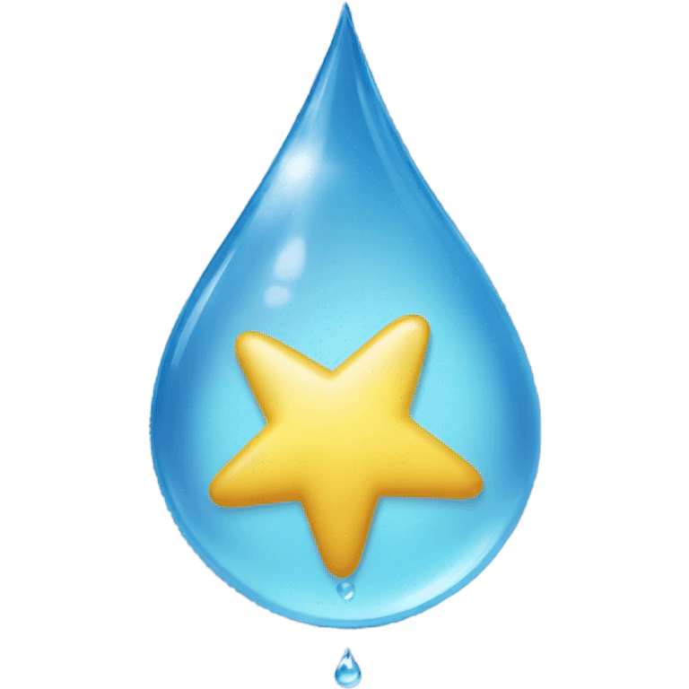 Water star emoji