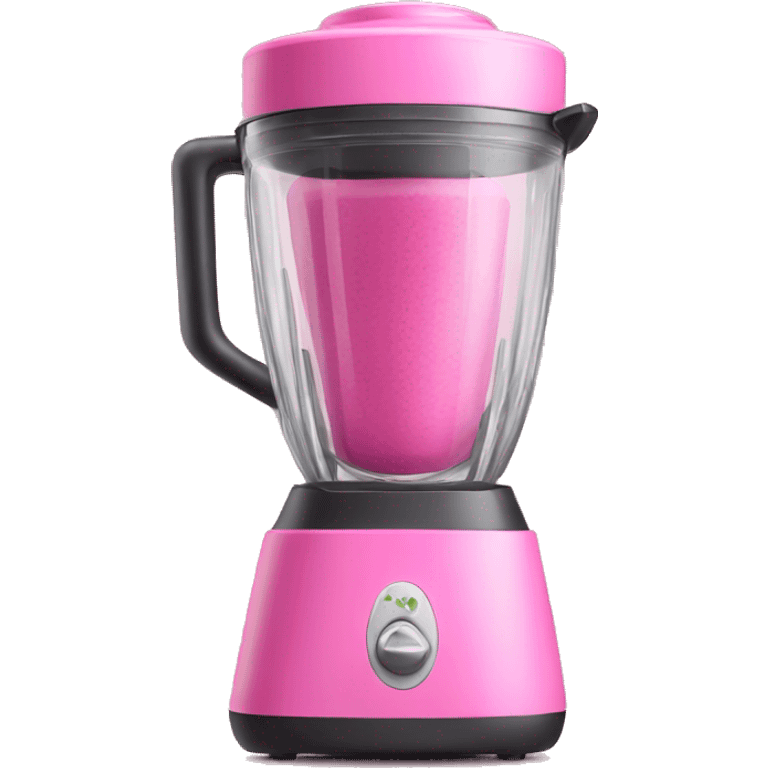 Pink blender  emoji