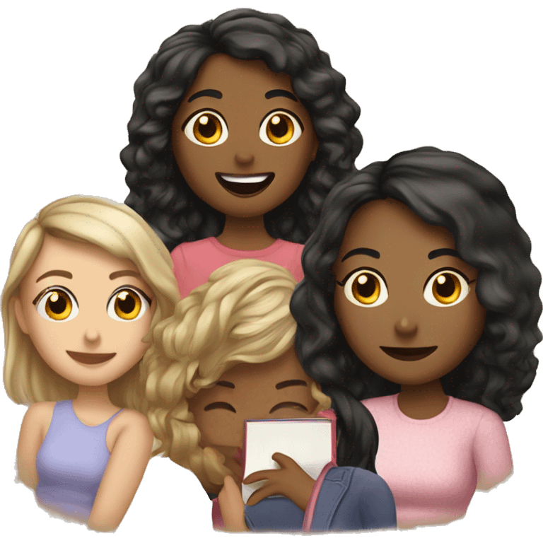 Book club girlies  emoji