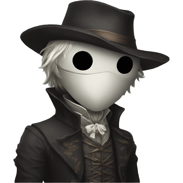 bloodborne  Victorian age hiding face emoji