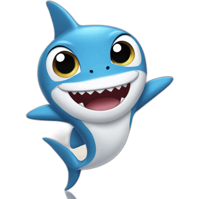 Baby shark dancing emoji