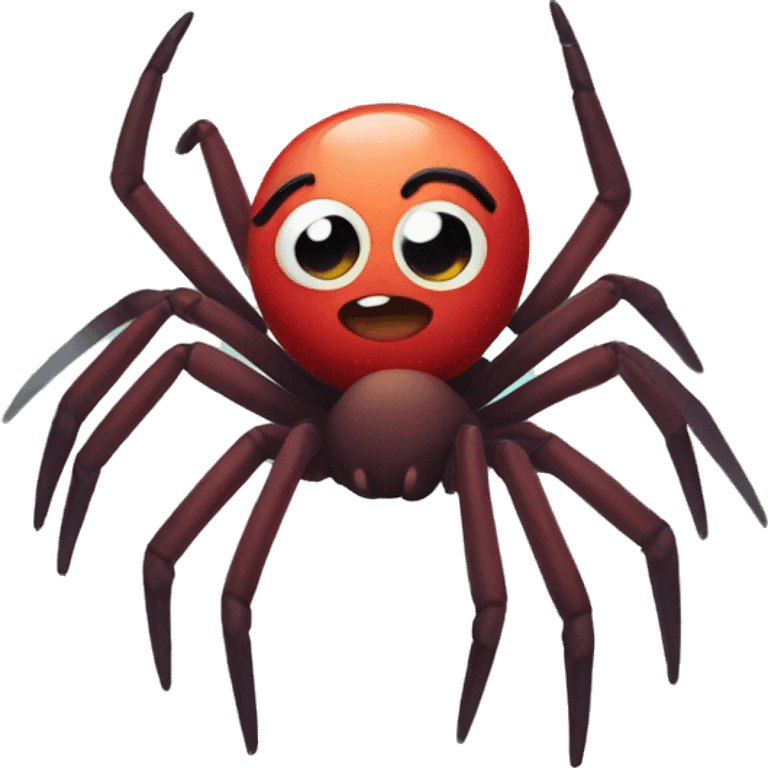 Cute spider  emoji