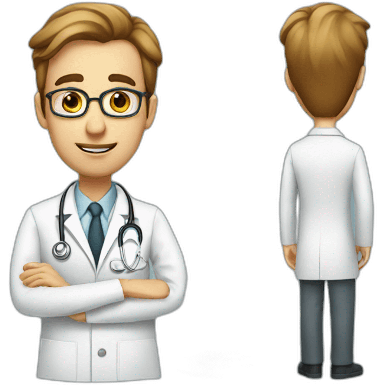 very long nose doctor emoji