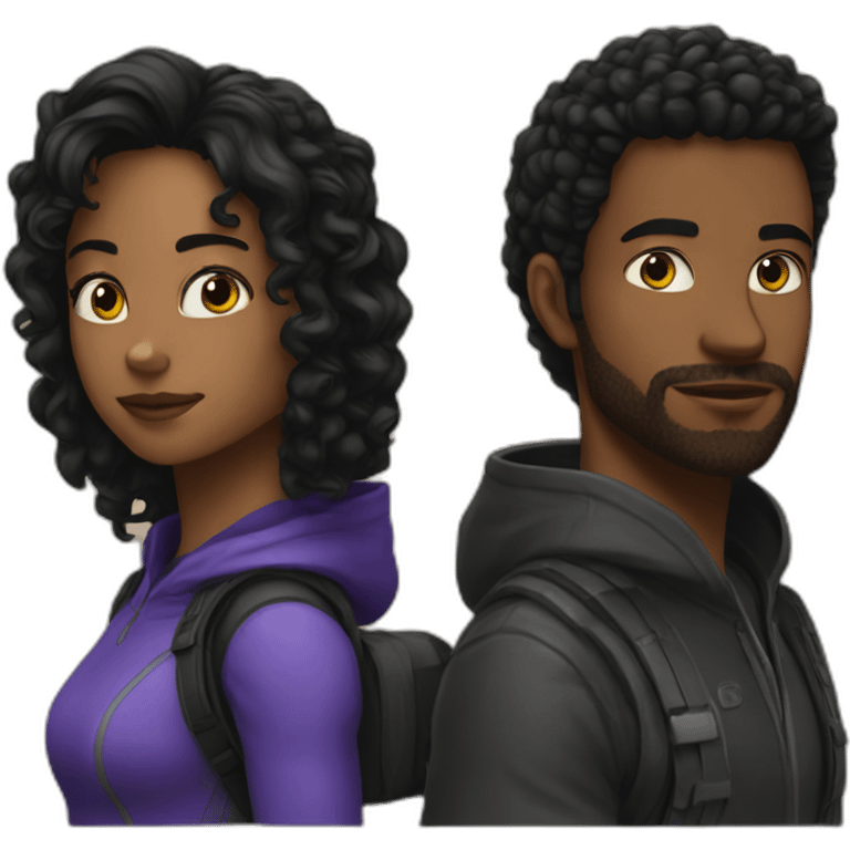 Neo and Trinity emoji