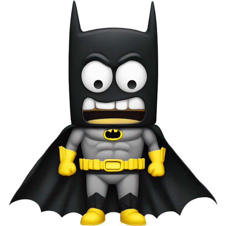 SpongeBob as Batman  emoji