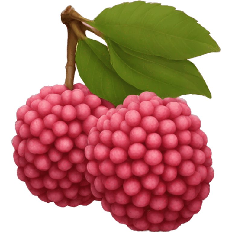 Lychee emoji