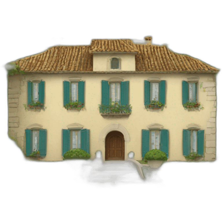 Villa dans l'eau emoji