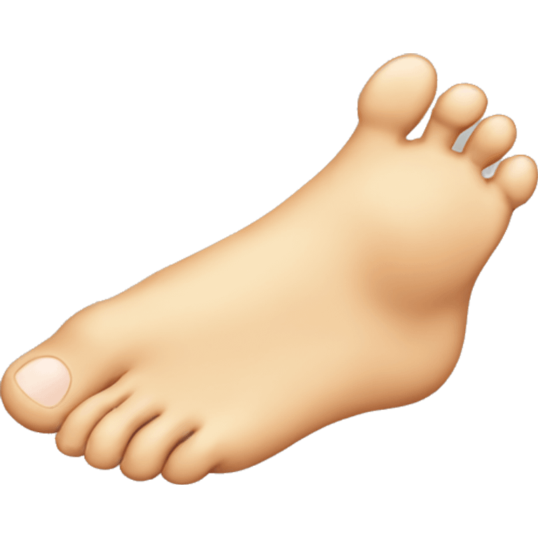 foot emoji