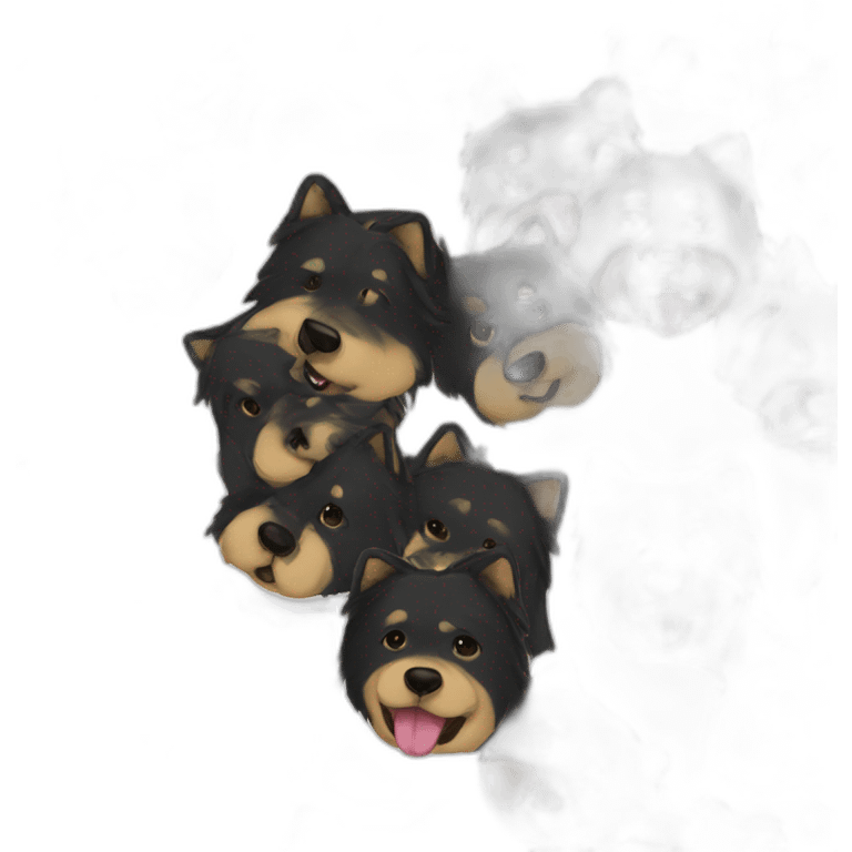 finnish-lapphund-black emoji