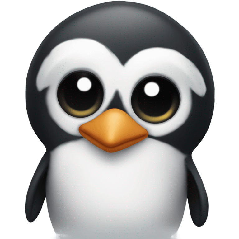 Cute penguin emoji