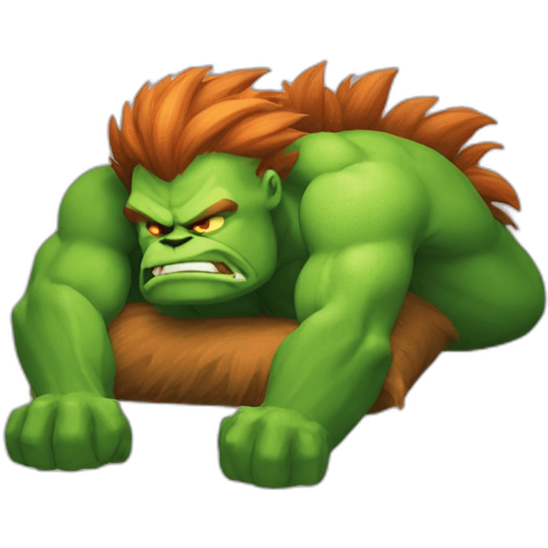 BLANKA SLEEPING emoji