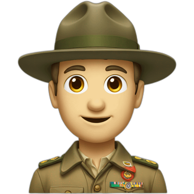 Baden Powell scout emoji