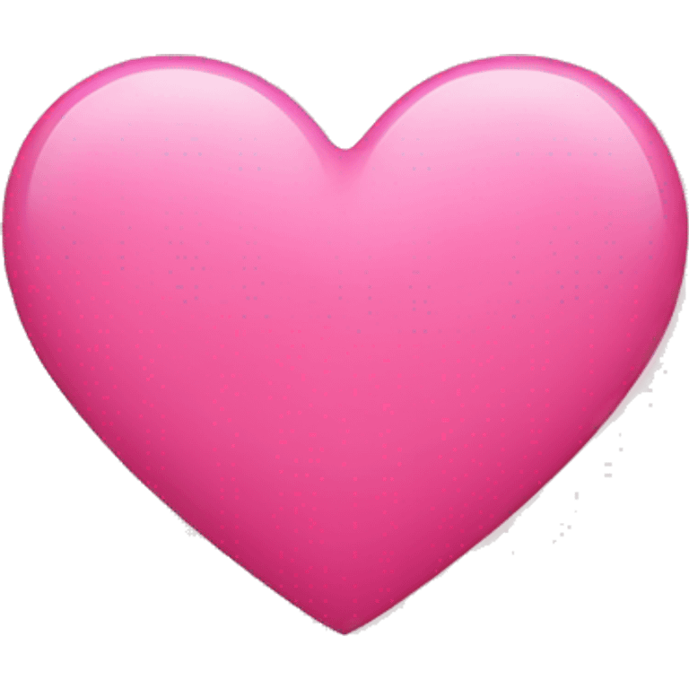 Pink heart emoji