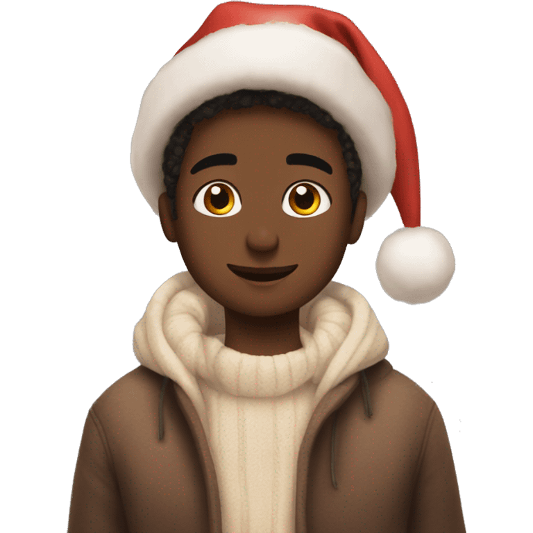 A cozy aesthetic Christmas vibe emoji